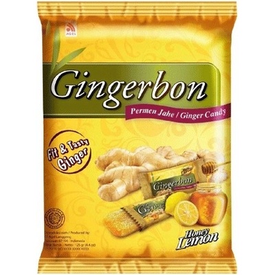 Gingerbon cukríky s medom a citrón 125 g
