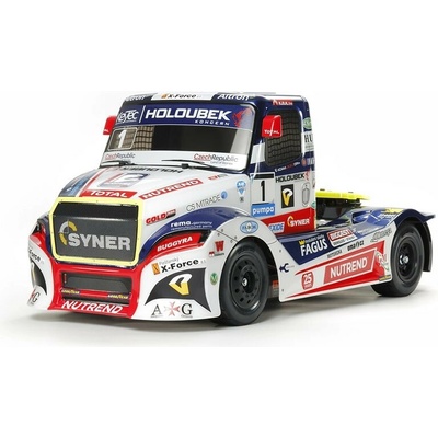 Tamiya RC Buggyra Fat Fox RaceTruck TT-01E 4WD nenafarbený KIT 1:14