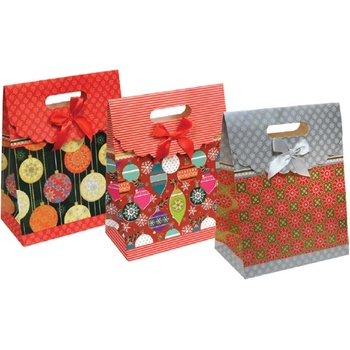 Image 1 of EUROCOM Подаръчна торбичка тип чанта XMAS Large, 24, 8х31, 8х12, 7 (00683-А)