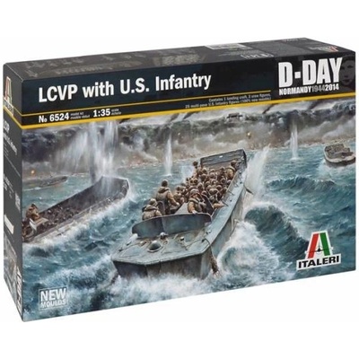Italeri LCVP with US INFANTRY 6524 1:35