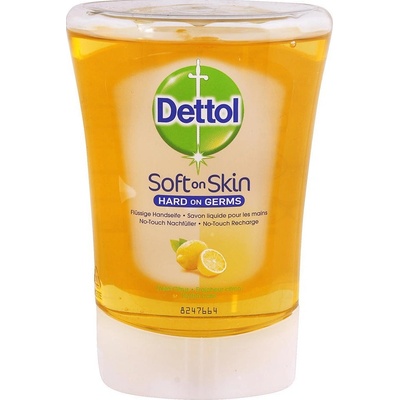 Dettol Citron antibakteriální mýdlo do bezdotykového dávkovače náhradní náplň 250 ml