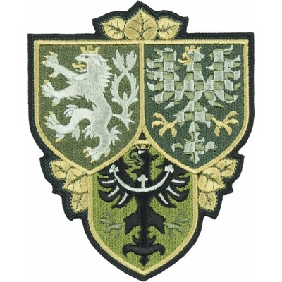 Nášivka: Hradní stráž - znak [bsz] olivová