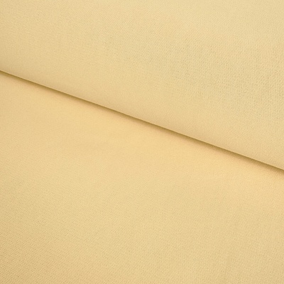 Teplákovina Počesaná Washed 400g - Žlutá hořčicová