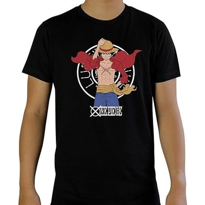 ABYstyle tričko One PIece Luffy New World černé