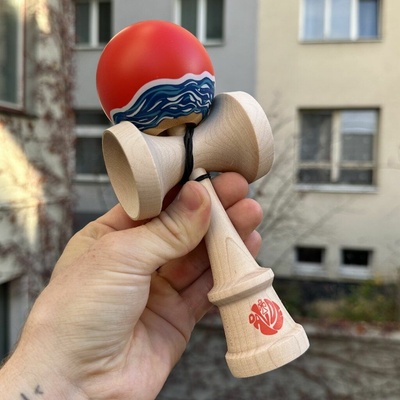 Kendama Krom Davide Pro Mod Matte Red