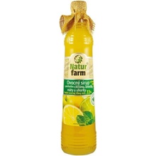 NaturFarm Sirup limetka+máta min. 33% 0,7 l