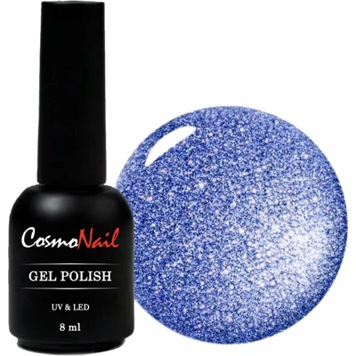 COSMONAIL gel lak Flashing Disco 022 Royal Blue Violet Luxury 8 ml