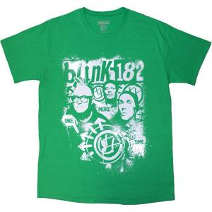 Blink-182 One More Time Spray Paint Green M Риза (BLINKTS22MGR02)