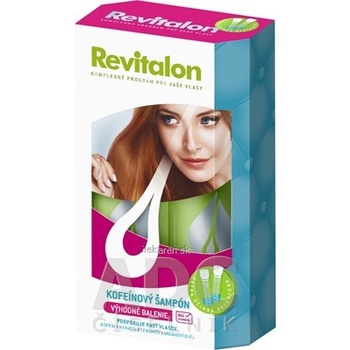 VITAR Revitalon KOFEINOVÝ ŠAMPÓN DUOPACK výhodné balenie 2x250 ml 1x1 set
