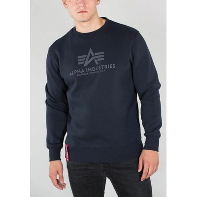 Alpha Industries mikina Basic Sweater modrá
