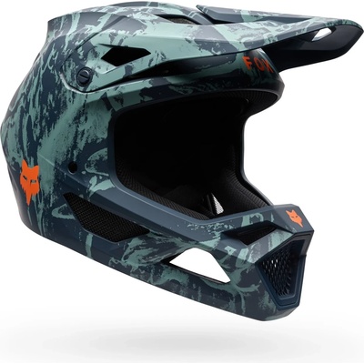FOX Full Face каска FOX Racing Rampage Image Print Bike helmet - Arctic Blue - размер M 57-58 cm (851-1817-0113)