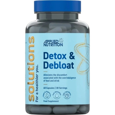 Applied Nutrition Solutions Detox & Debloat | with Activated Charcoal & Milk Thistle [60 капсули]
