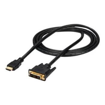 StarTech StarTech. com HDMIDVIMM6 адаптер за видео кабел 1, 8 м HDMI DVI-D Черен (HDMIDVIMM6) (HDMIDVIMM6)