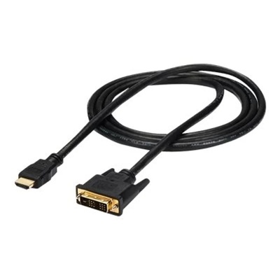 StarTech StarTech. com HDMIDVIMM6 адаптер за видео кабел 1, 8 м HDMI DVI-D Черен (HDMIDVIMM6)
