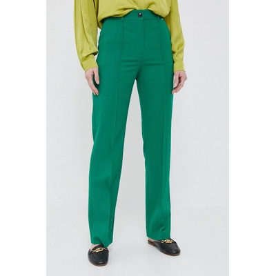 JOOP! Панталон с вълна Joop! в зелено със стандартна кройка, с висока талия (30035741)