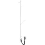 Mario Radiators Радиатор за баня RAY 25W/230V 110x30 см IP44 неръждаема стомана/бял (MR0048)