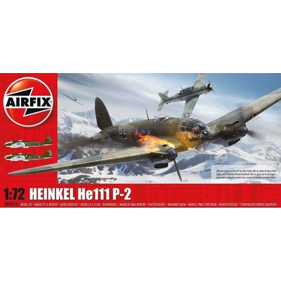 Airfix Classic Kit letadlo A06014 Heinkel HEIII P2 nová forma 30 A06014 1:72 – Zboží Mobilmania