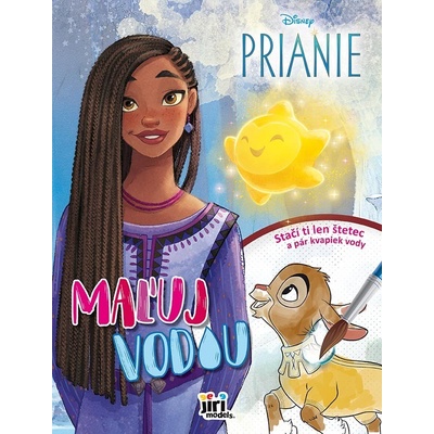 JiriModels Maxi maľuj vodou Prianie
