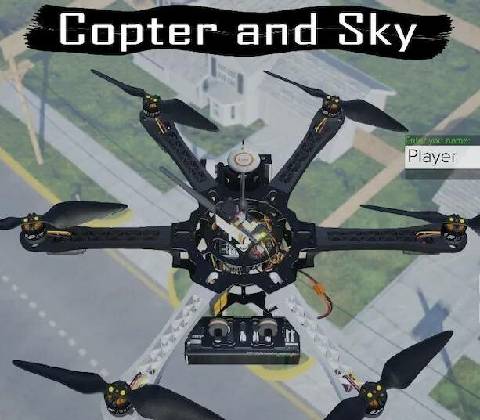 Copter and Sky