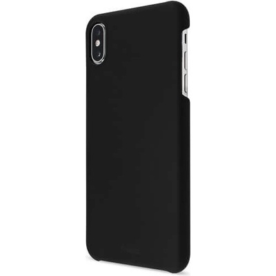 Artwizz Rubber Clip - матиран поликарбонатов кейс за iPhone XS Max (черен)