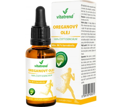 Vitatrend 100% čistý Oreganový olej 30 ml