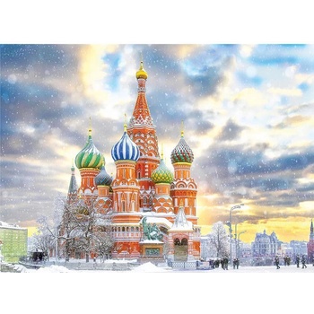 Image 1 of EUROGRAPHICS - Puzzle Moscow, Russia - 1 000 piese