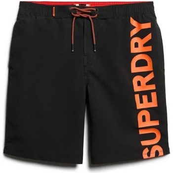 Superdry Бански гащета Superdry Classic 19´´ Logo swimming shorts - Black (Black)