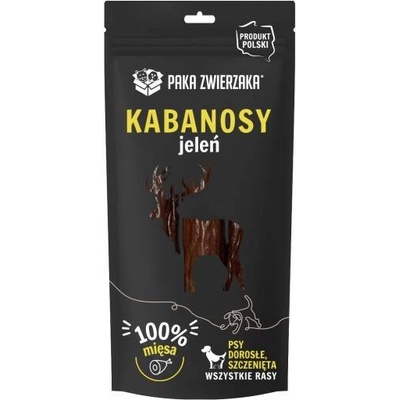 PAKA ZWIERZAKA Jelení kabanosy 3 ks 80 g
