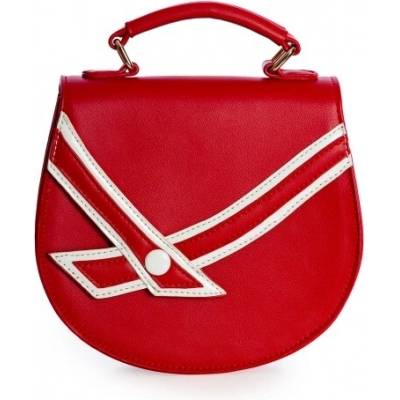 Banned retro kabelka Nautical Kelly Lee červená
