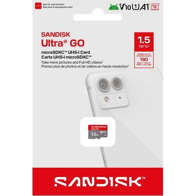 Sandisk Micro SDXC Ultra GO 1,5TB SDSQUGN-1T50-GN6MN