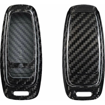 Kľúčenka T-carbon pre Audi A6 / A7 / A8, čierny karbón