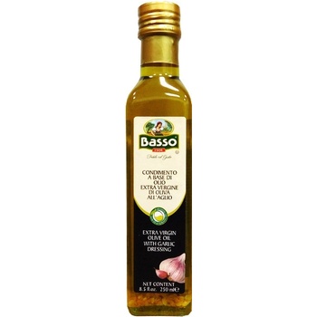 Basso Olivový olej Extra panenský- s česnekem 0,25 l