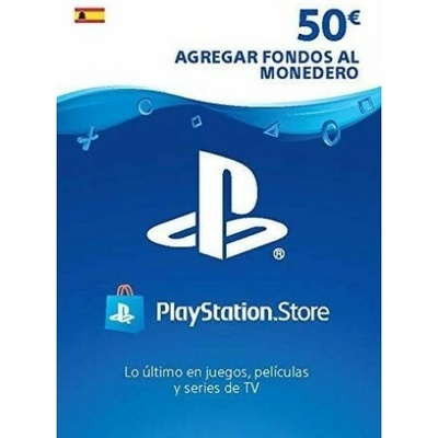 PlayStation predplatená karta 50 € ES
