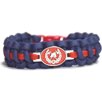 Cordell paracord náramek Hrdý hasič Tmave modra – Zboží Dáma