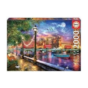 Educa Пъзел Educa London at sunset 19046 2000 Части