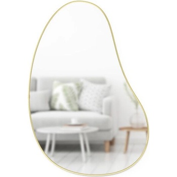 Umbra HK Limited Umbra Огледало за стена hubba pebble - цвят месинг (umbra-1018529-104)
