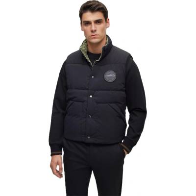 Boss Елек Boss Men's Tailored Sleeveless Lightweight Gilet - Black