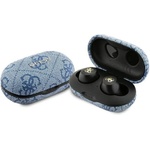 CG Mobile Guess 4G PU Metal Logo TWS navy blue (GUTWSP4EGB) Слушалки