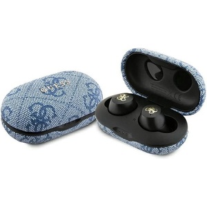 CG Mobile Guess 4G PU Metal Logo TWS navy blue (GUTWSP4EGB) Слушалки