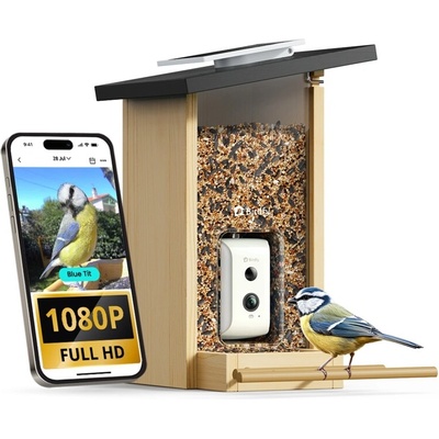 Birdfy Feeder Ebony LE s kamerou Krmítko pro ptáky