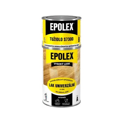 Epolex s1300 lesk dvousložkový lak na dřevo, bez tužidla, 2,5 kg