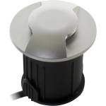 Lightex Led ТЯЛО ЗА ВГРАЖДАНЕ В ЗЕМЯ 24v 3w 6000k ip67 Ф60 СРЕБРО lightex nitr (3800883143880)