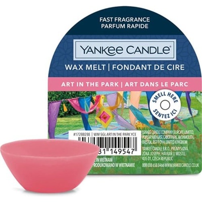 Yankee Candle Art In The Park vonný vosk do aromalampy 22 g