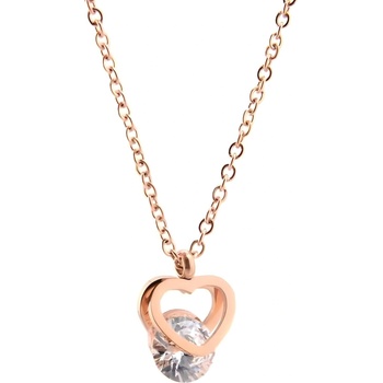 HARAHU Колие ca-15148 - Златен / Розов kp15148 (ca-15148)