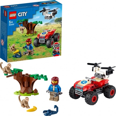 LEGO® CITY 60300 Záchranářskáčtyřkolka do divočiny