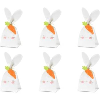 Party Deco Тобрички за Сладки - Зайче (1 Пакет / 6 Бр. )