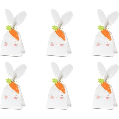 Party Deco Тобрички за Сладки - Зайче (1 Пакет / 6 Бр. )