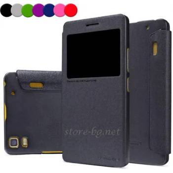Image 1 of Lenovo A7000 Window Wallet Кожен Калъф и Протектор