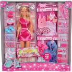 Simba Toys Steffi LOVE Mega Fashion - кукла с гардероб от 45 части