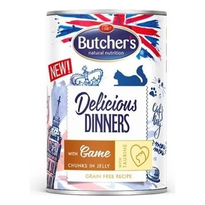 Butcher's Delicious Dinners kawałki z dziczyzną w galaretce 400 g